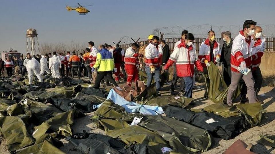 روایت شاهدان عینی سقوط هواپیمای اوکراینی + عکس