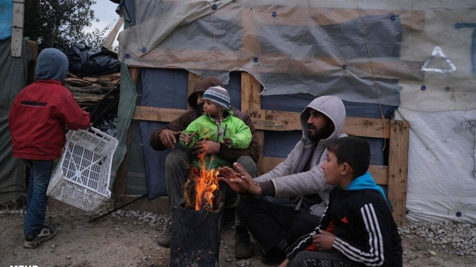 اردوگاه پناهندگان و مهاجران در یونان