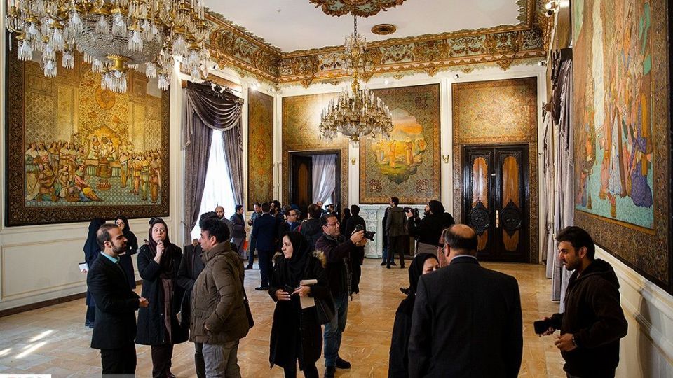 نخستین بازدید خبرنگاران از «کاخ مرمر»