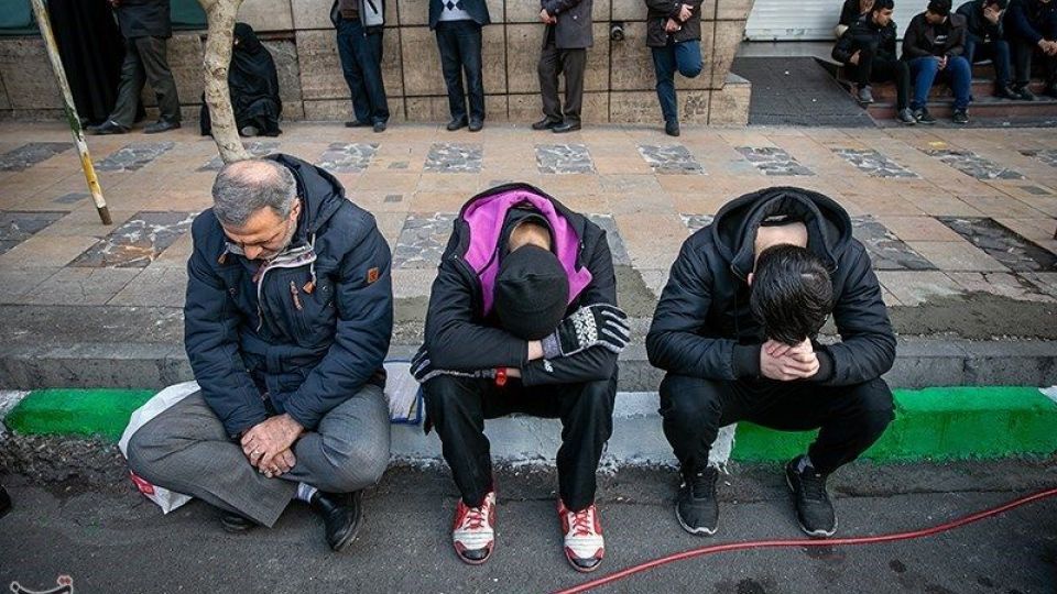  اجتماع عزاداران فاطمی در میدان هفت تیر 