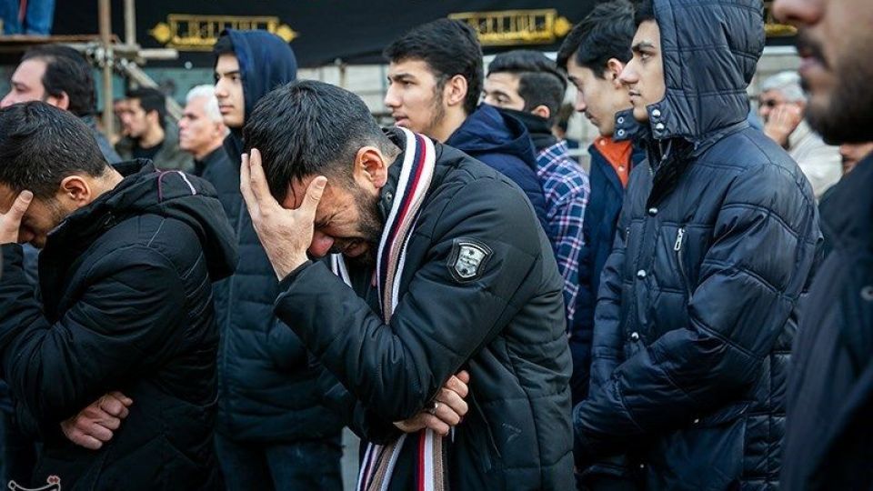  اجتماع عزاداران فاطمی در میدان هفت تیر 