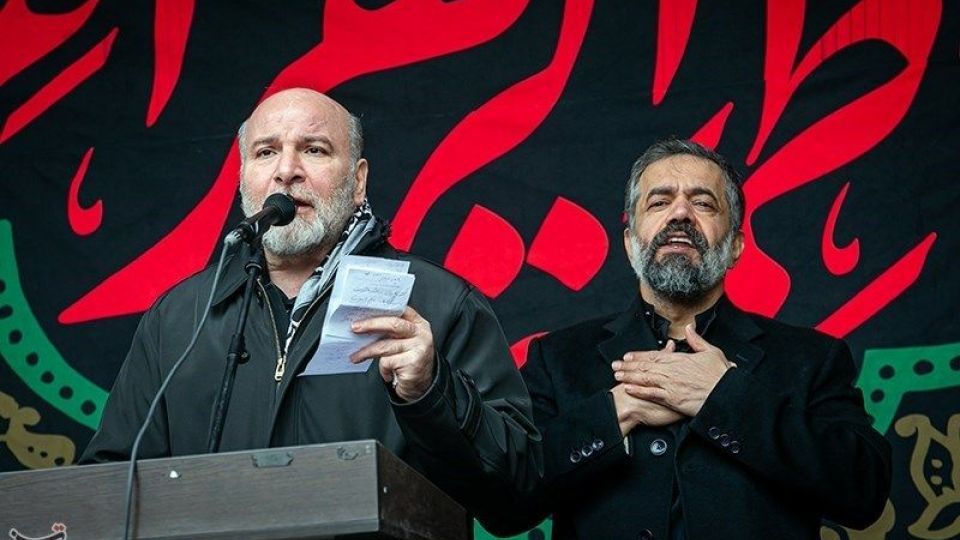  اجتماع عزاداران فاطمی در میدان هفت تیر 