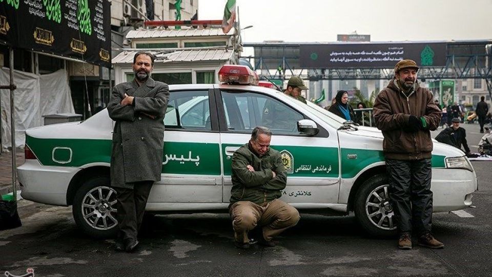  اجتماع عزاداران فاطمی در میدان هفت تیر 