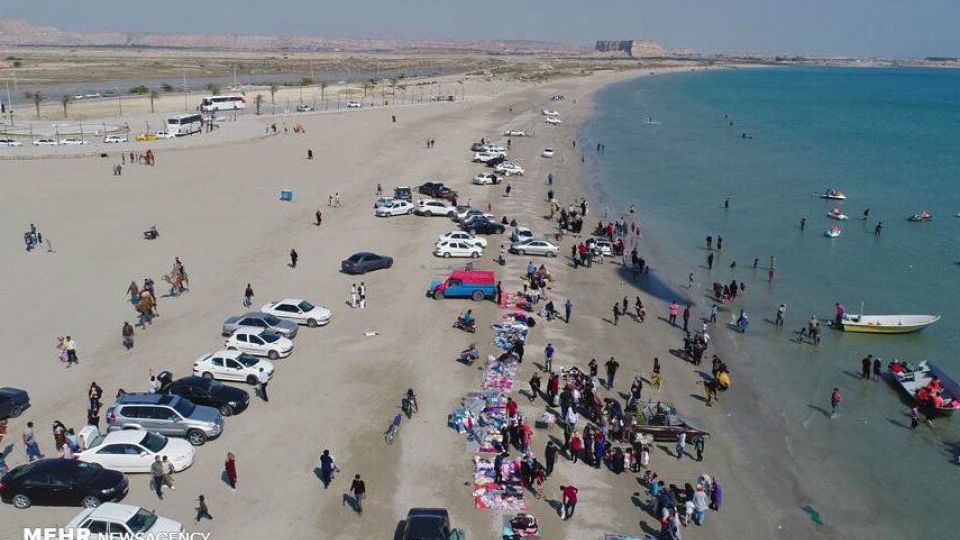 جزایر ناز، یکی از جاذبه‌های قشم