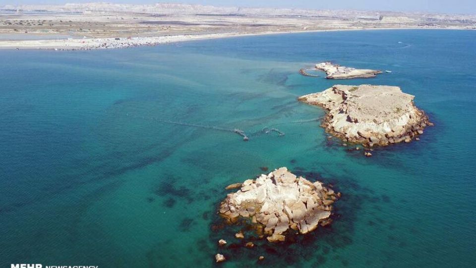 جزایر ناز، یکی از جاذبه‌های قشم