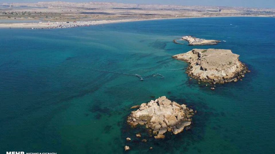 جزایر ناز، یکی از جاذبه‌های قشم