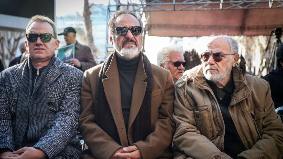 تشییع پیکر مرحوم ولی‌الله شیراندامی