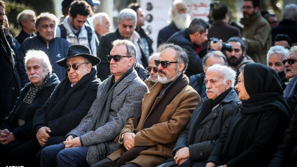 تشییع پیکر مرحوم ولی‌الله شیراندامی