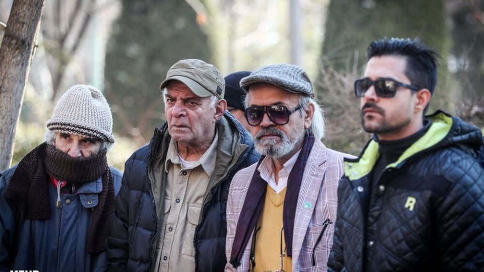 تشییع پیکر مرحوم ولی‌الله شیراندامی