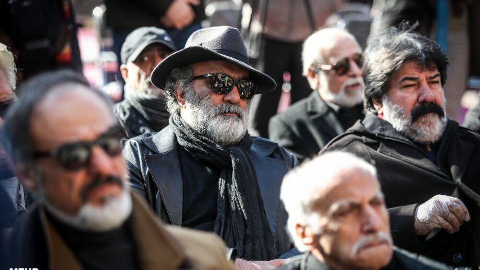 تشییع پیکر مرحوم ولی‌الله شیراندامی