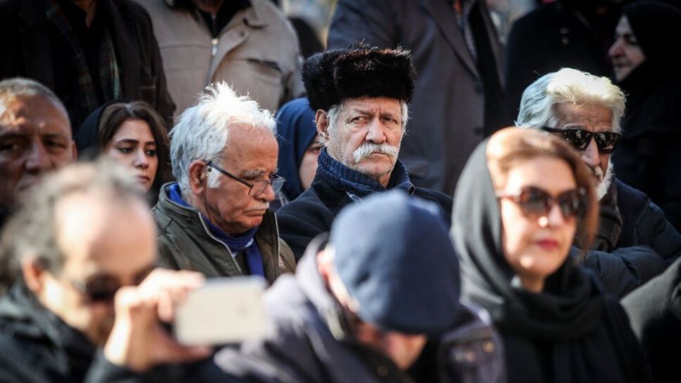 تشییع پیکر مرحوم ولی‌الله شیراندامی