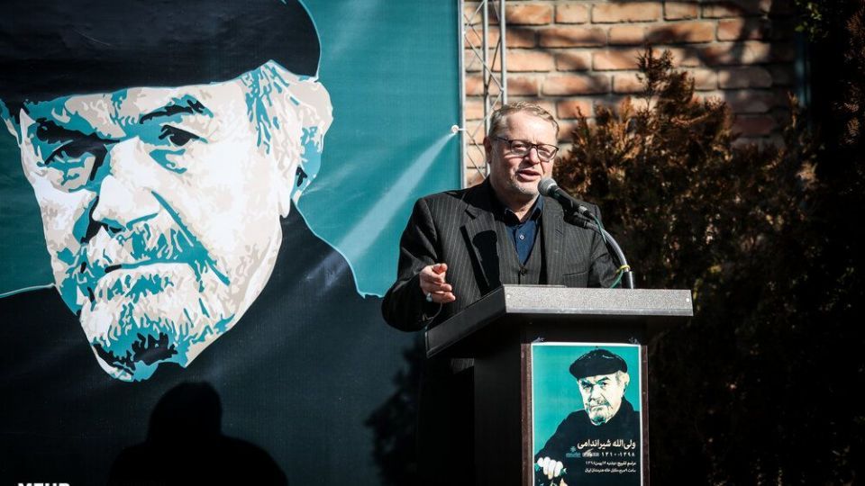 تشییع پیکر مرحوم ولی‌الله شیراندامی