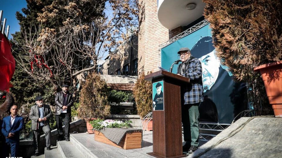 تشییع پیکر مرحوم ولی‌الله شیراندامی