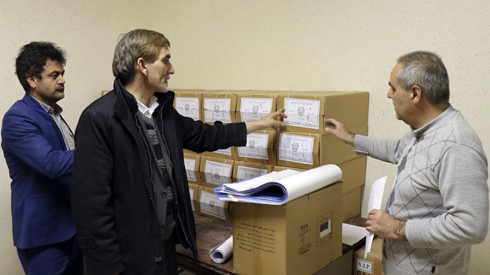 آماده سازی صندوق‌های اخذ رای انتخابات مجلس