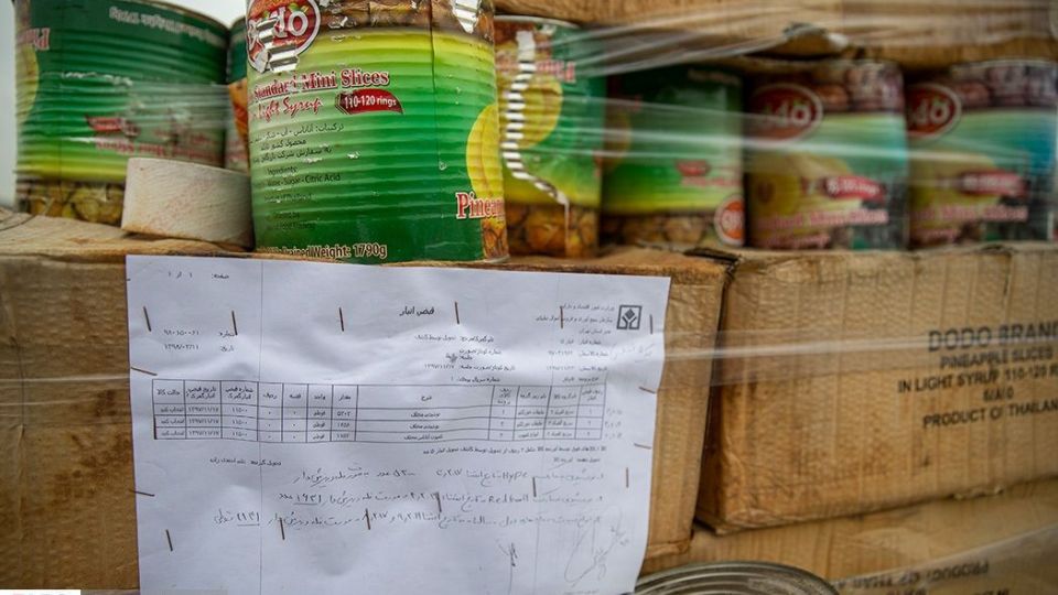 امحای ۴۰۰ تن مواد غذایی و کالای سلامت