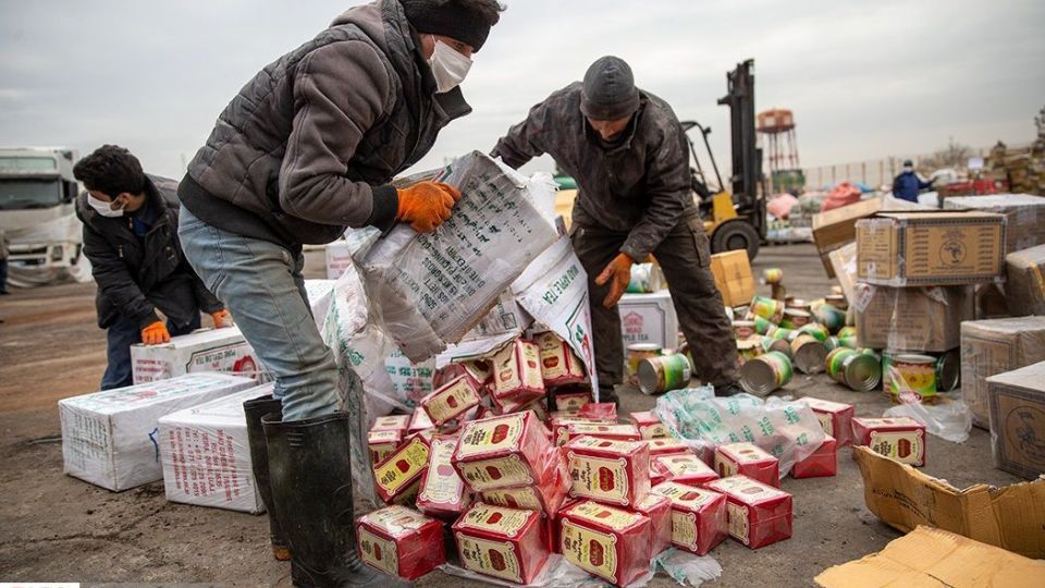 امحای ۴۰۰ تن مواد غذایی و کالای سلامت