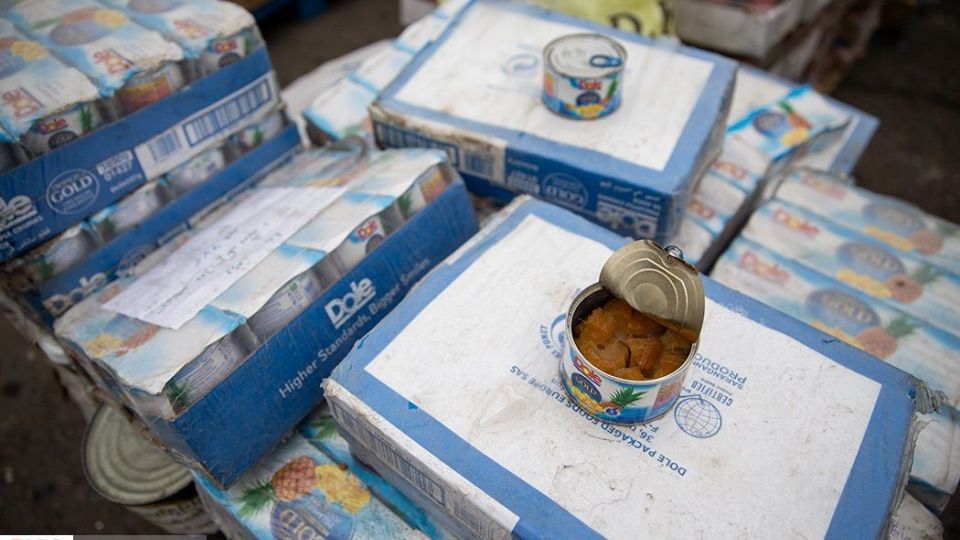 امحای ۴۰۰ تن مواد غذایی و کالای سلامت