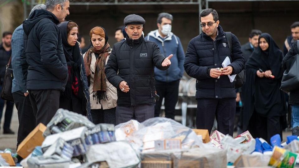 امحای ۴۰۰ تن مواد غذایی و کالای سلامت