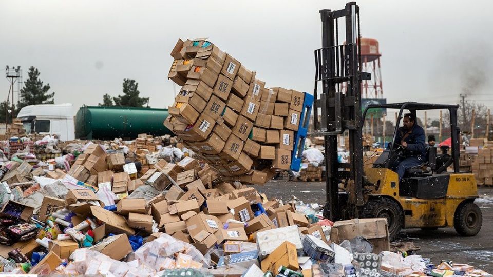 امحای ۴۰۰ تن مواد غذایی و کالای سلامت