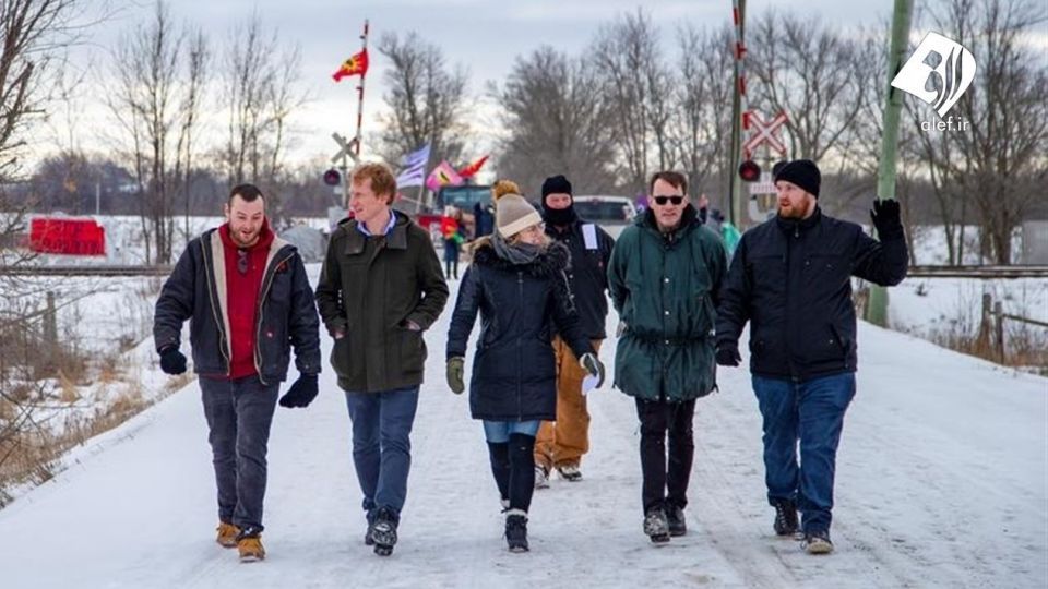 اعتراض علیه احداث خط لوله گاز در کانادا