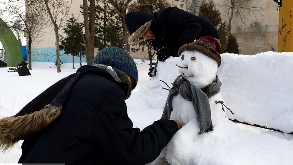جشنواره تندیس‌های برفی در اردبیل