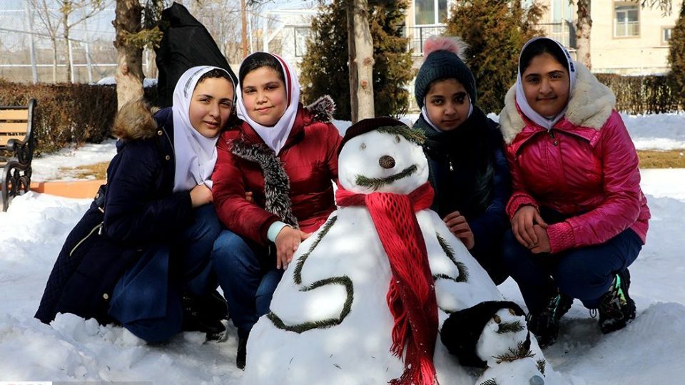 جشنواره تندیس‌های برفی در اردبیل