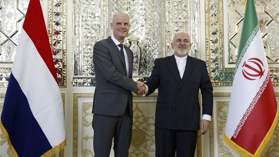 دیدار وزیر امور خارجه هلند با ظریف