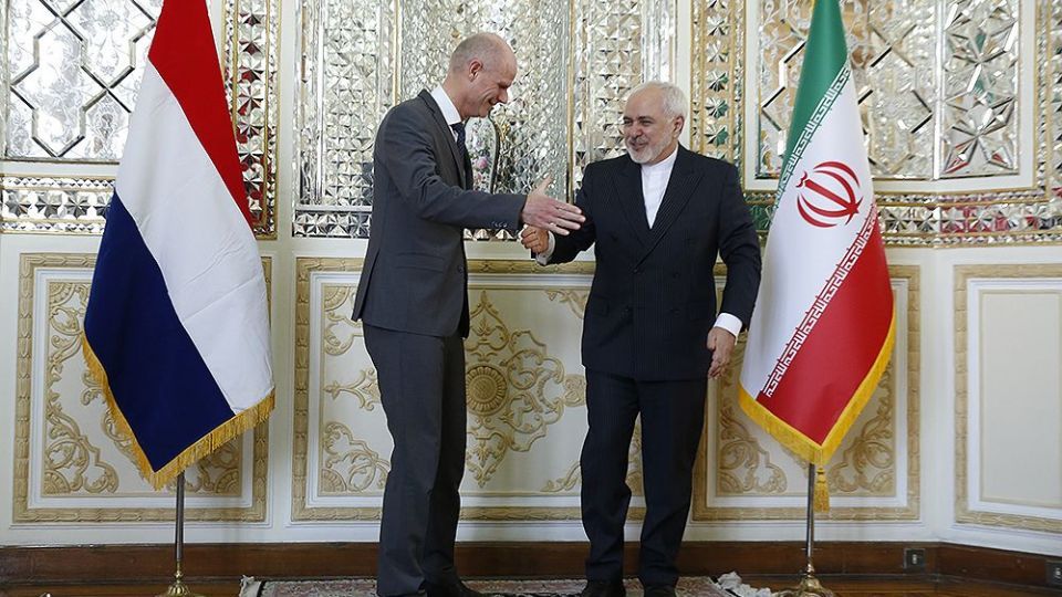 دیدار وزیر امور خارجه هلند با ظریف