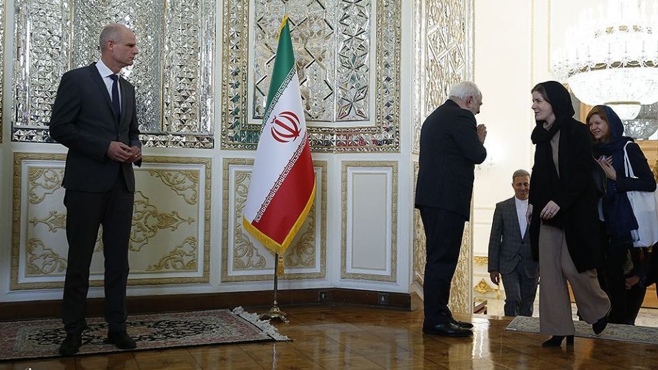 دیدار وزیر امور خارجه هلند با ظریف