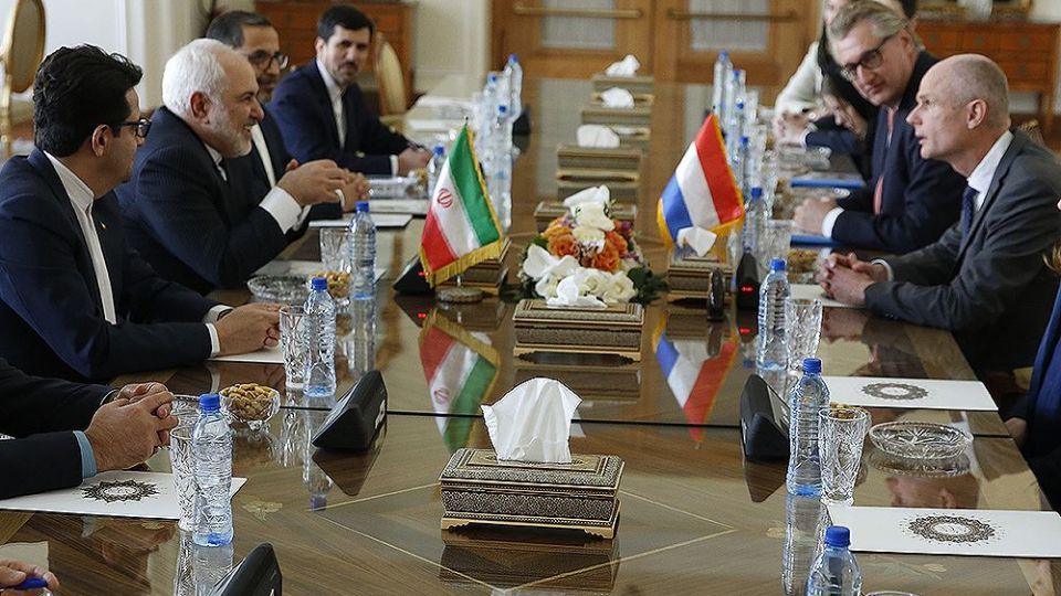 دیدار وزیر امور خارجه هلند با ظریف