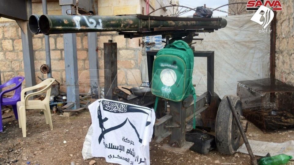 کشف سلاح‌های به جا مانده از تروریست‌های سوریه