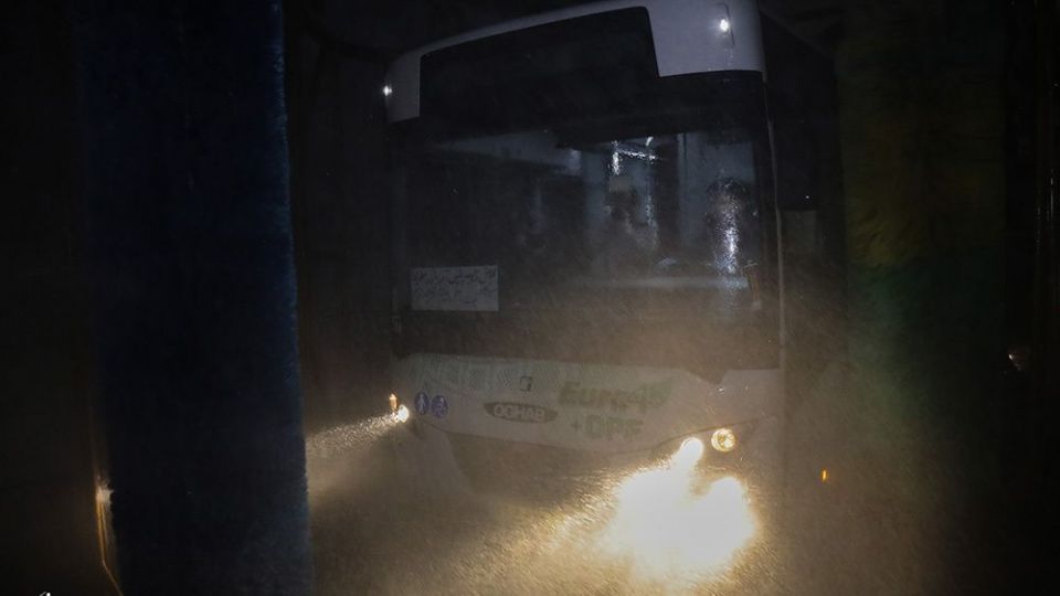 ضدعفونی ناوگان اتوبوسرانی شهر قم