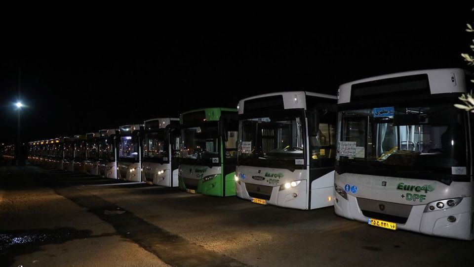 ضدعفونی ناوگان اتوبوسرانی شهر قم
