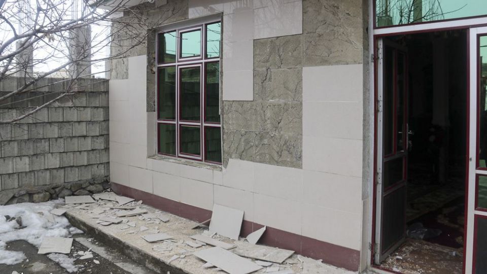 خسارت‌های زلزله در بخش قطور خوی