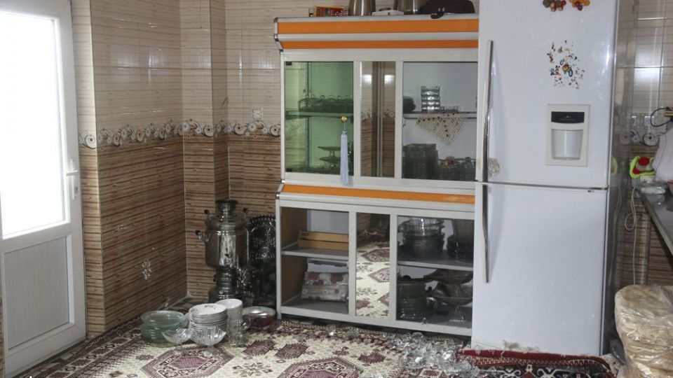 خسارت‌های زلزله در بخش قطور خوی