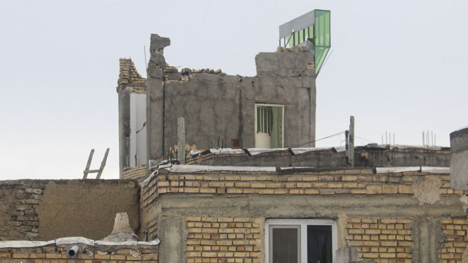 خسارت‌های زلزله در بخش قطور خوی