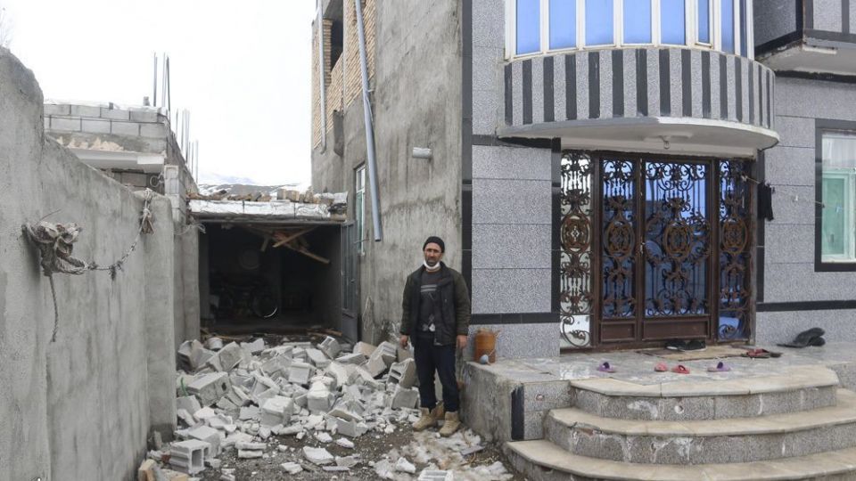 خسارت‌های زلزله در بخش قطور خوی