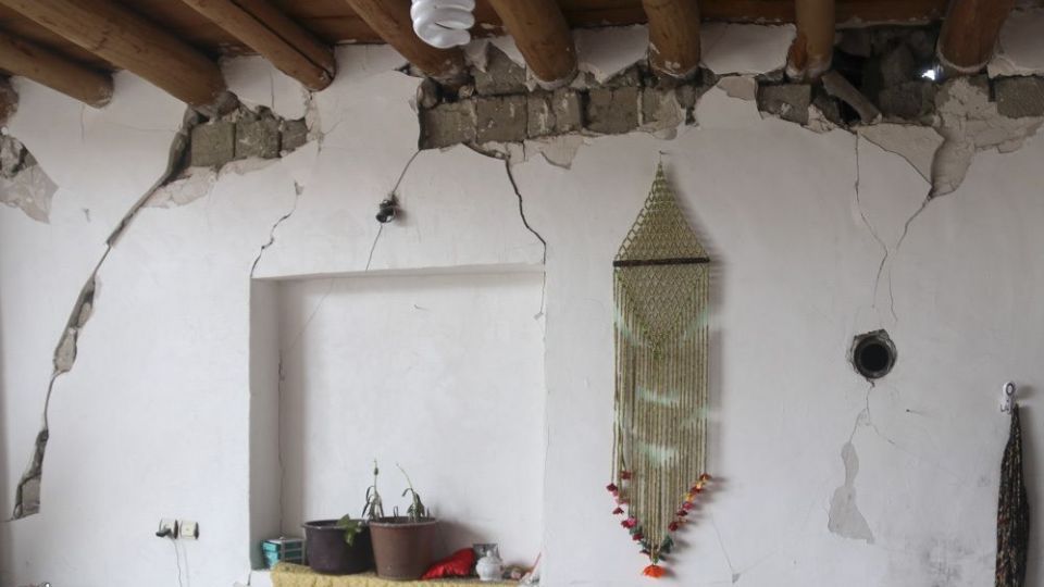 خسارت‌های زلزله در بخش قطور خوی