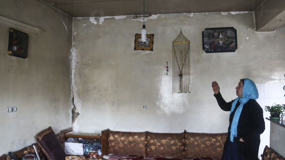 خسارت‌های زلزله در بخش قطور خوی