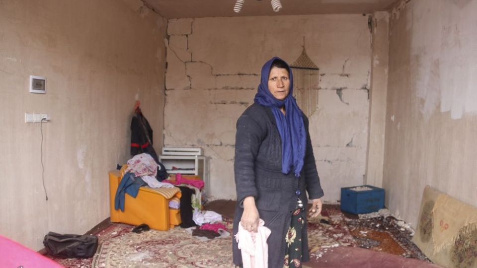 خسارت‌های زلزله در بخش قطور خوی