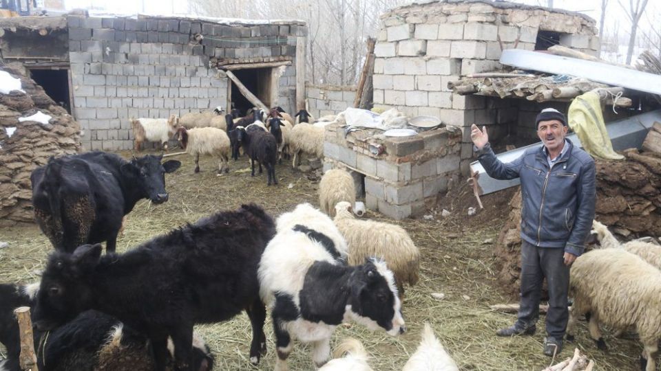 خسارت‌های زلزله در بخش قطور خوی