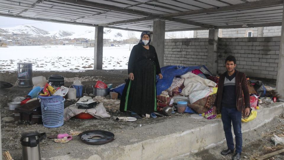 خسارت‌های زلزله در بخش قطور خوی