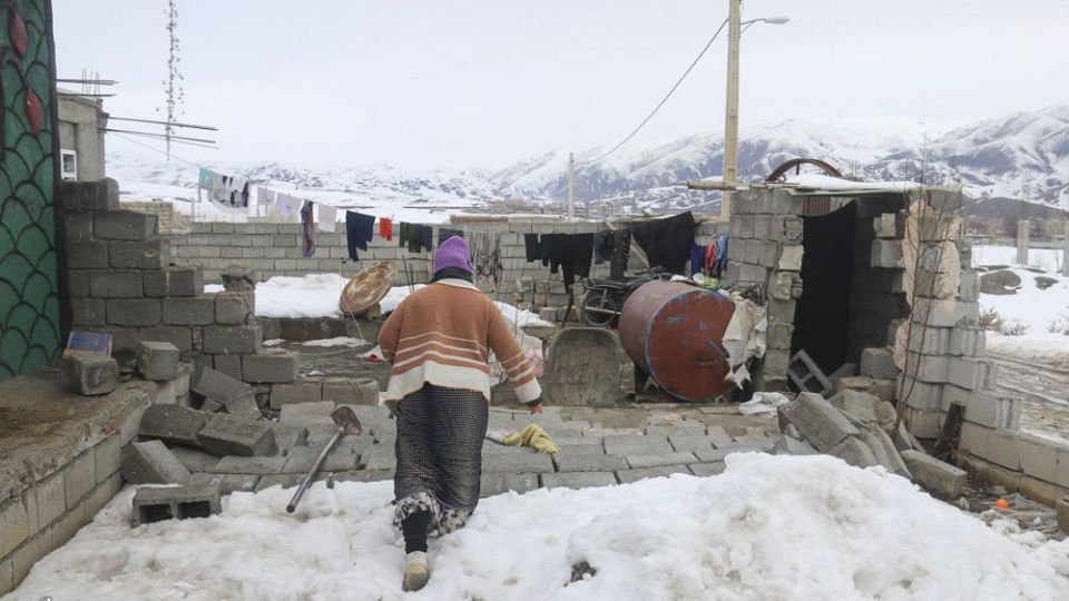 خسارت‌های زلزله در بخش قطور خوی