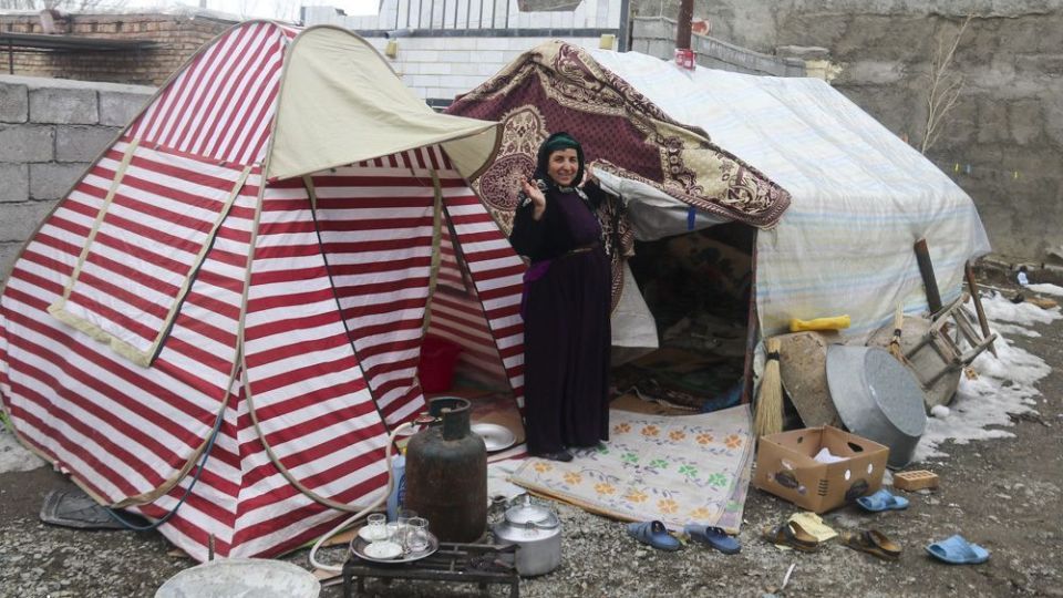 خسارت‌های زلزله در بخش قطور خوی