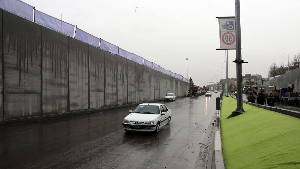 افتتاح زیرگذر گیشا به‌صورت آزمایشی