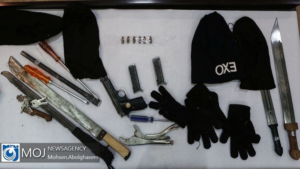  دستگیری سارقان مسلح در منازل شمال تهران