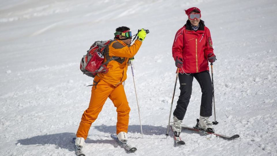 پیست اسکی «تاریک دره» همدان