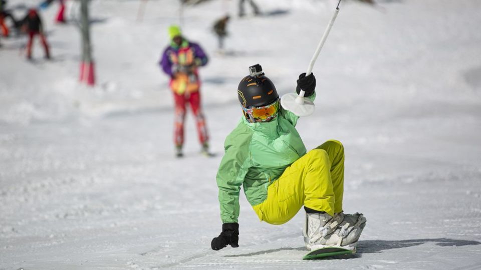 پیست اسکی «تاریک دره» همدان