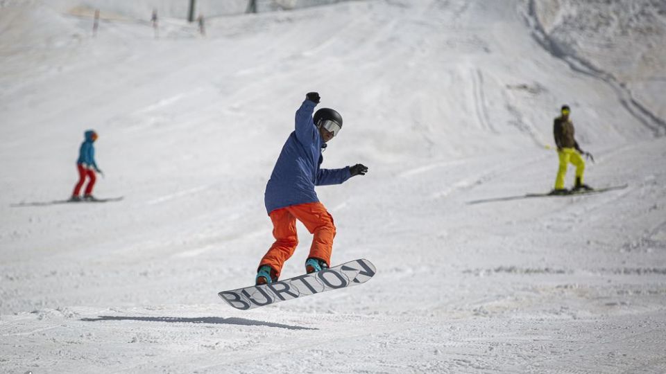 پیست اسکی «تاریک دره» همدان