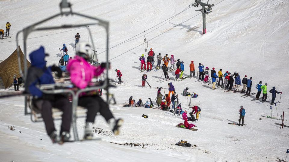 پیست اسکی «تاریک دره» همدان